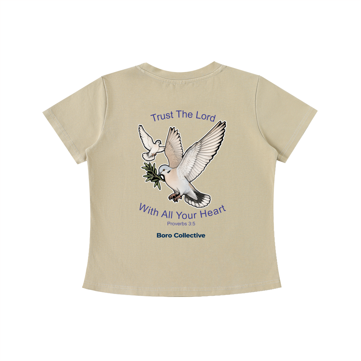 Trust The Lord - Women's Light Vintage Wash Slim Fit T-shirt