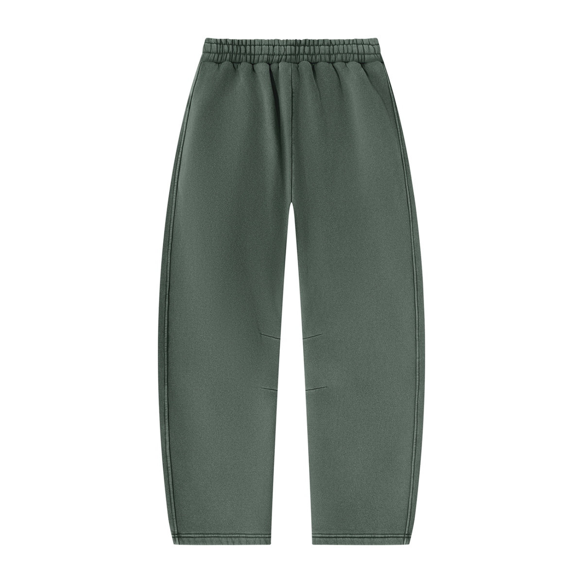 BC Unisex Vintage Wash Barrel Leg Fleece Sweatpants