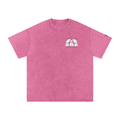 Trust Jesus - Light Snow Washed Oversized Cotton T-Shirt