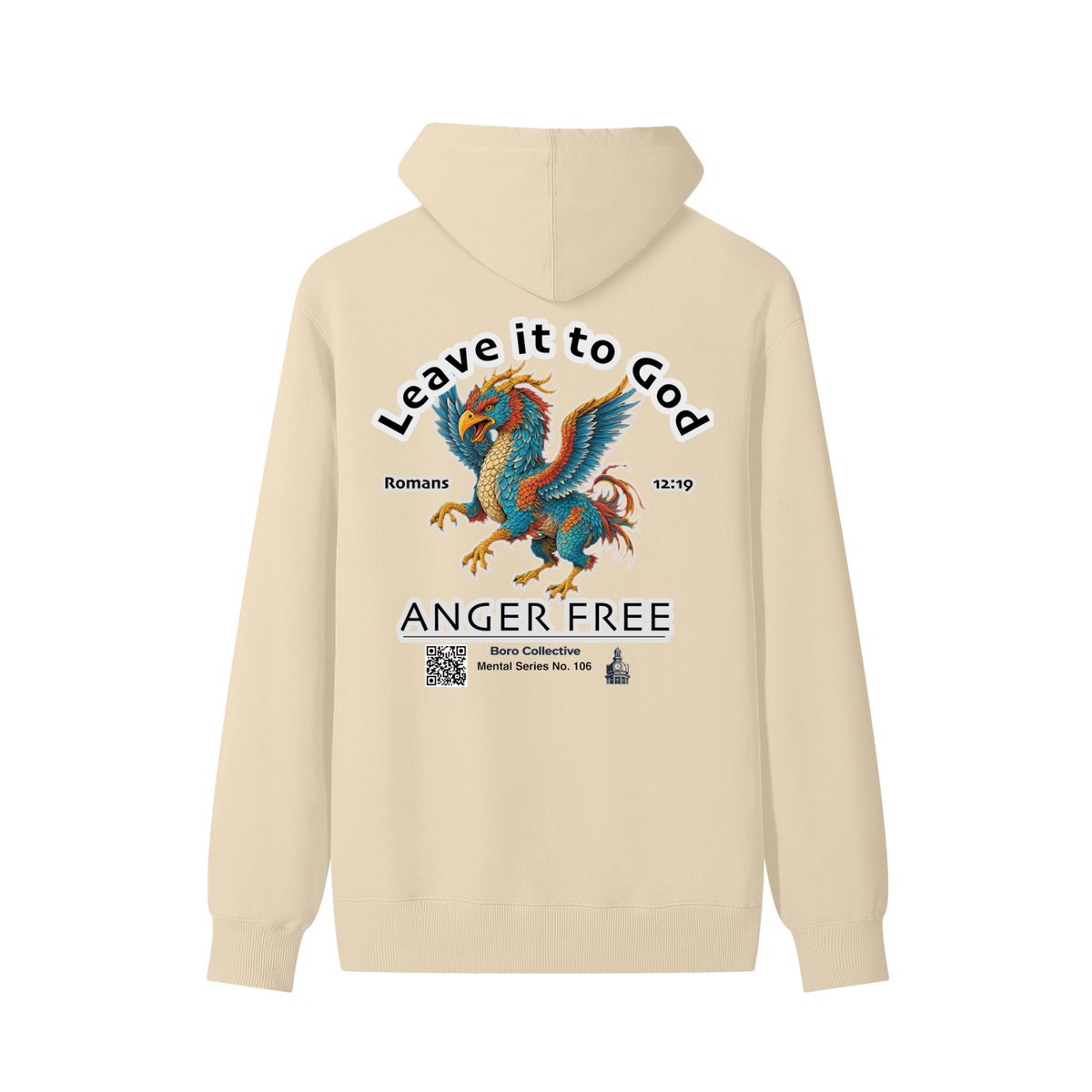Anger Free - Light Classic Unisex Cotton Hoodie