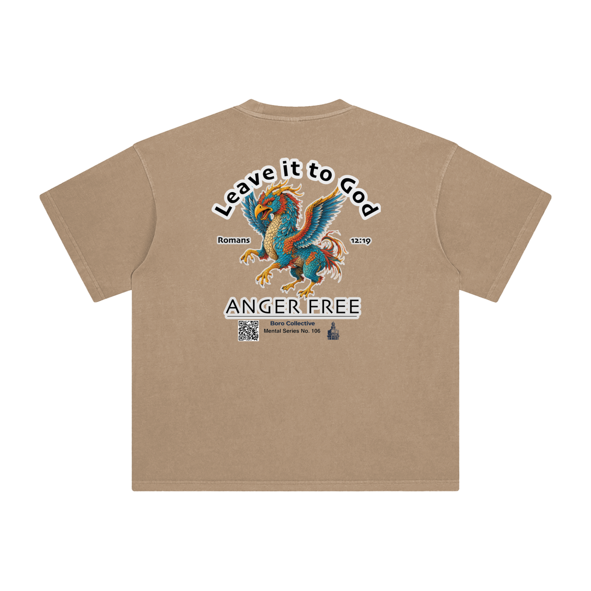 Anger Free - Light Enzyme Washed T-Shirt