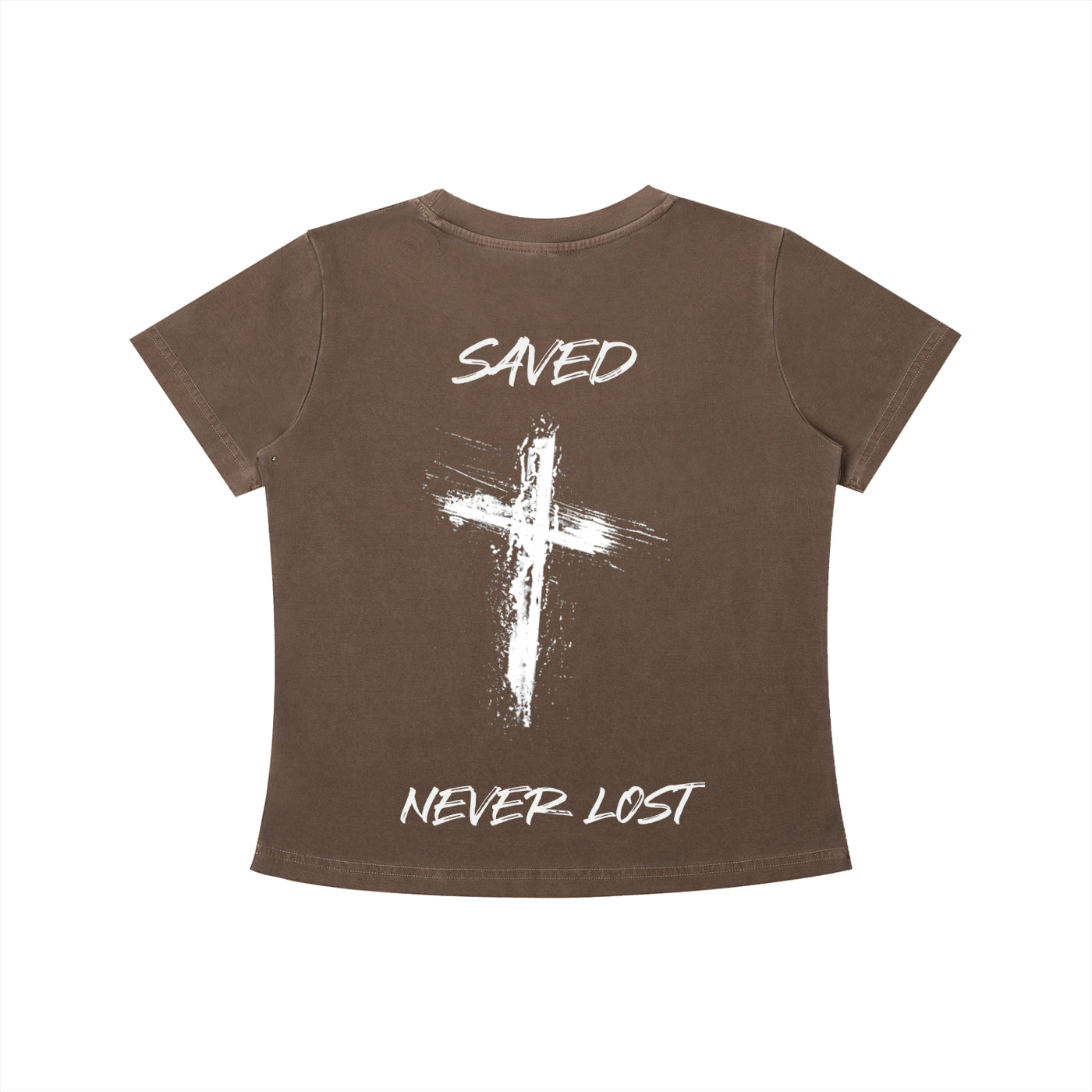 Saved and Never Lost - Vintage Wash Slim Fit T-shirt