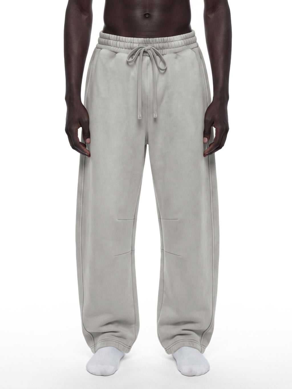 BC Unisex Vintage Wash Barrel Leg Fleece Sweatpants