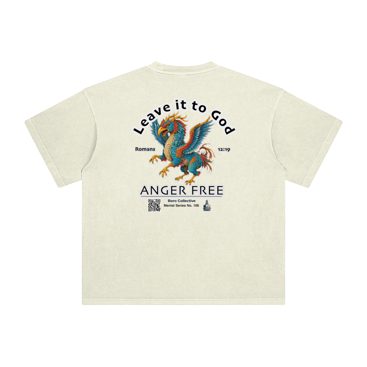 Anger Free - Light Enzyme Washed T-Shirt