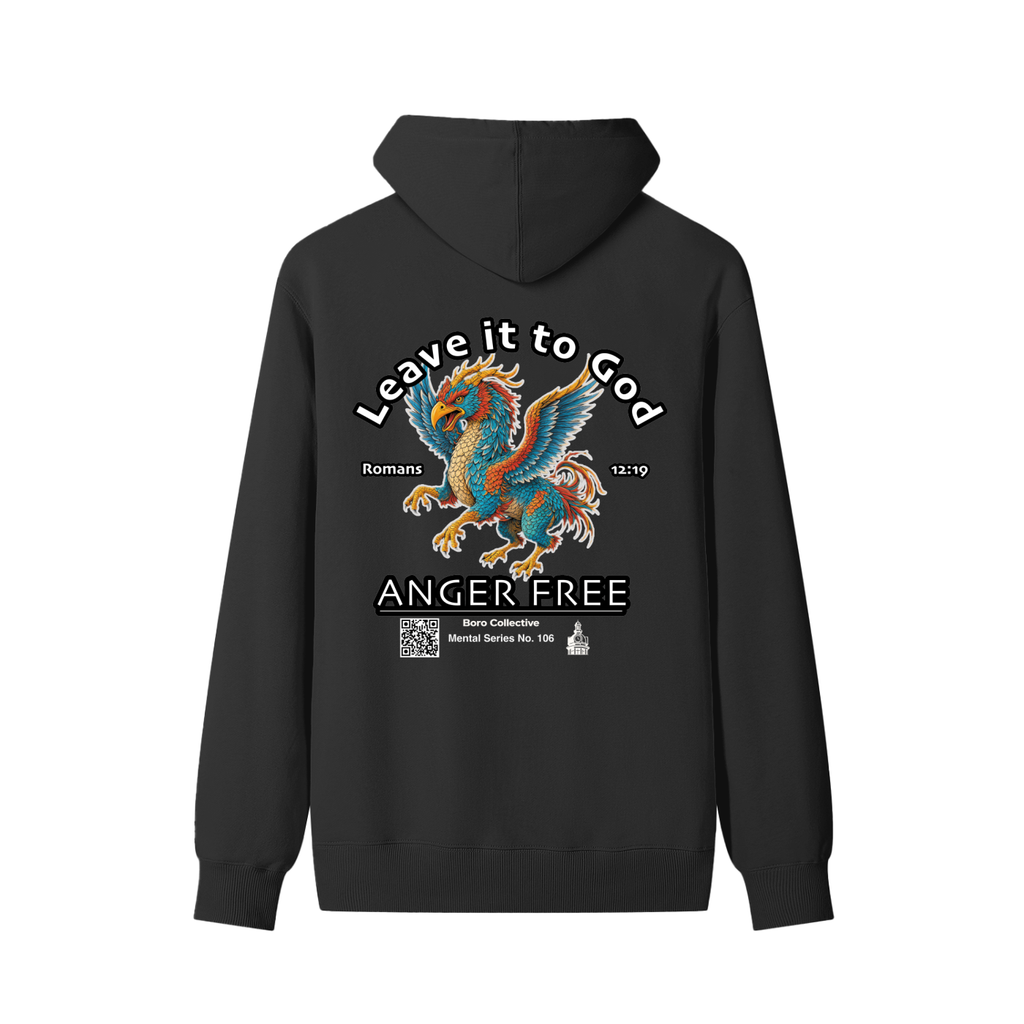 Anger Free - Dark Classic Unisex Cotton Hoodie