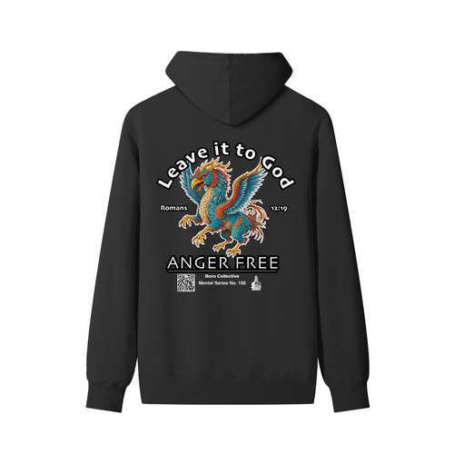 Anger Free - Dark Classic Unisex Cotton Hoodie