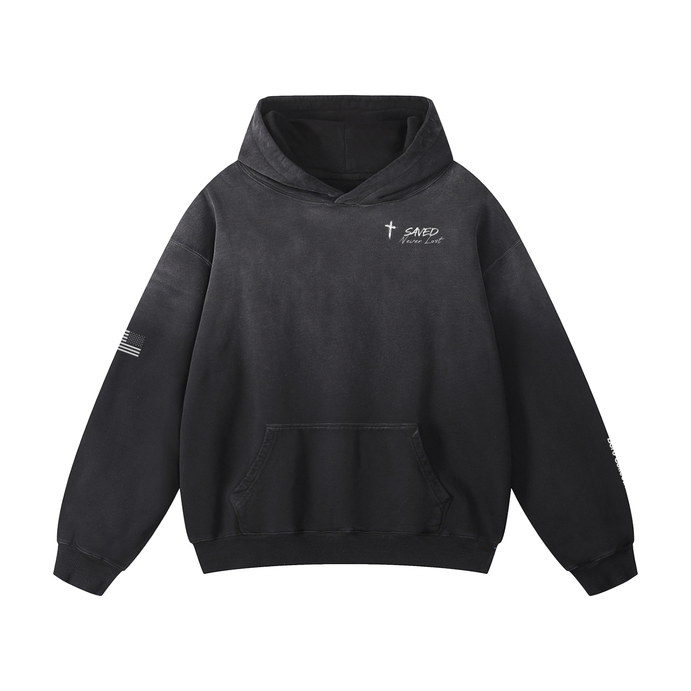 925 in the 615 - Snow Washed Loose Cotton Hoodie