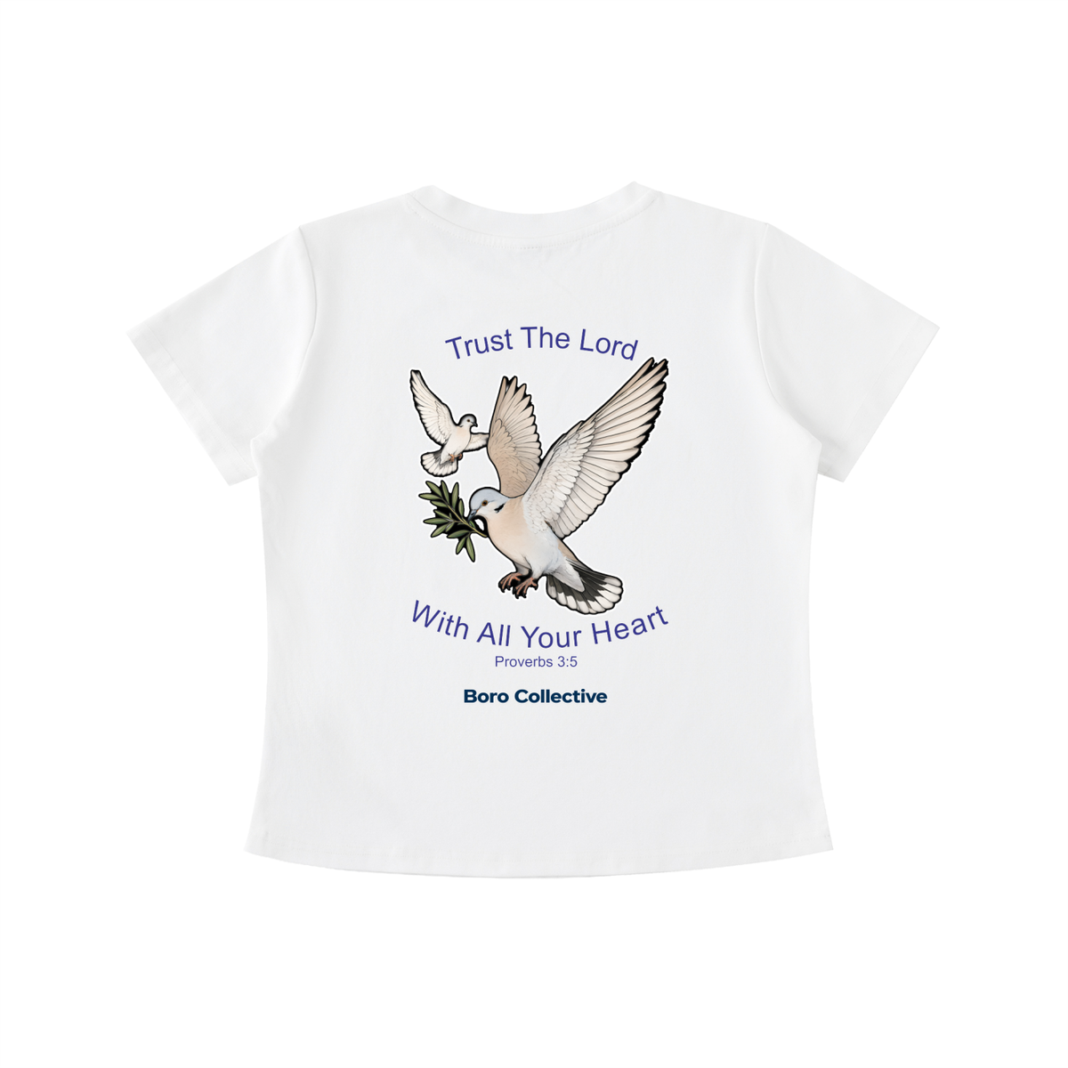 Trust The Lord - Women's Light Vintage Wash Slim Fit T-shirt