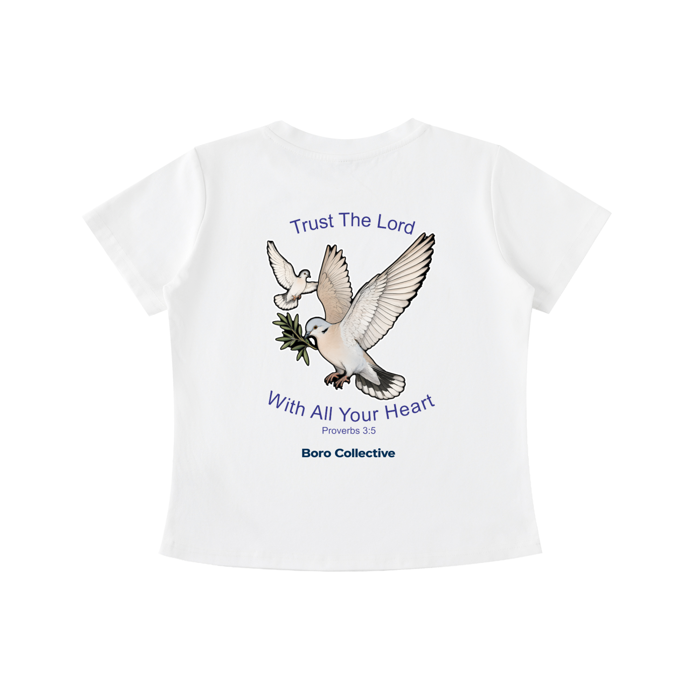 Trust The Lord - Women's Light Vintage Wash Slim Fit T-shirt