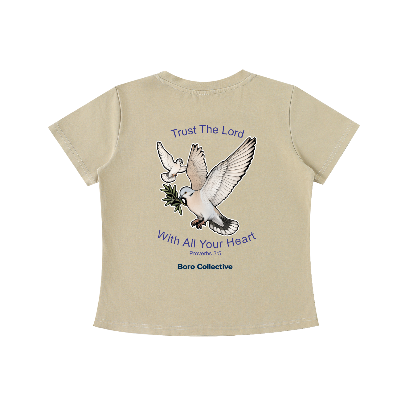 Trust The Lord - Women's Light Vintage Wash Slim Fit T-shirt