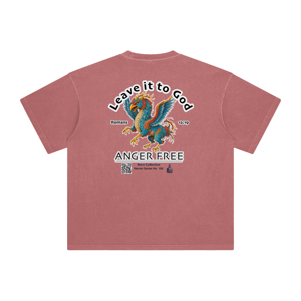 Anger Free - Light Enzyme Washed T-Shirt
