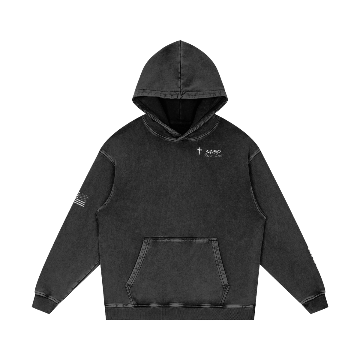 925 in the 615 - Snow Washed Loose Cotton Hoodie