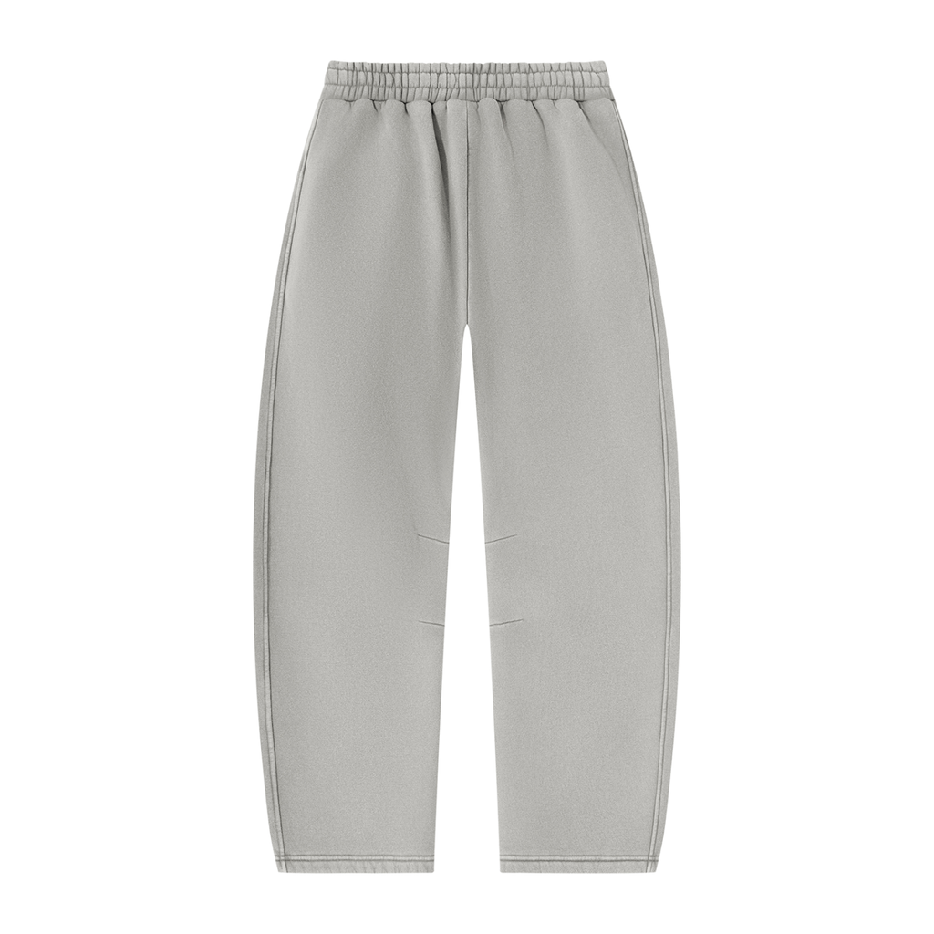 BC Unisex Vintage Wash Barrel Leg Fleece Sweatpants