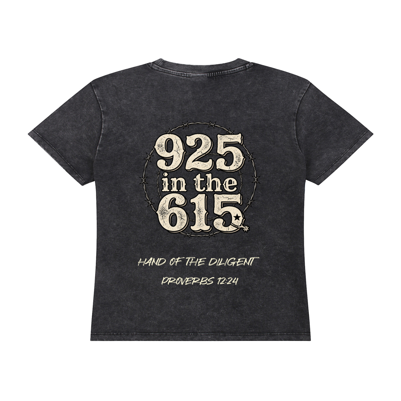 925 in the 615 - Vintage Wash Drop Shoulder T-shirt