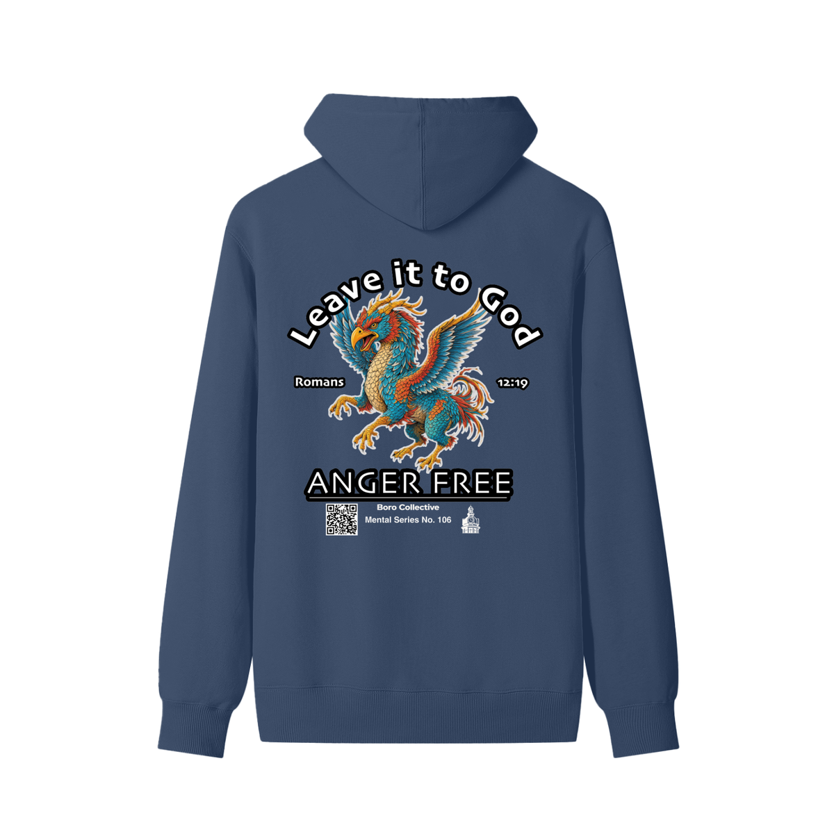 Anger Free - Dark Classic Unisex Cotton Hoodie