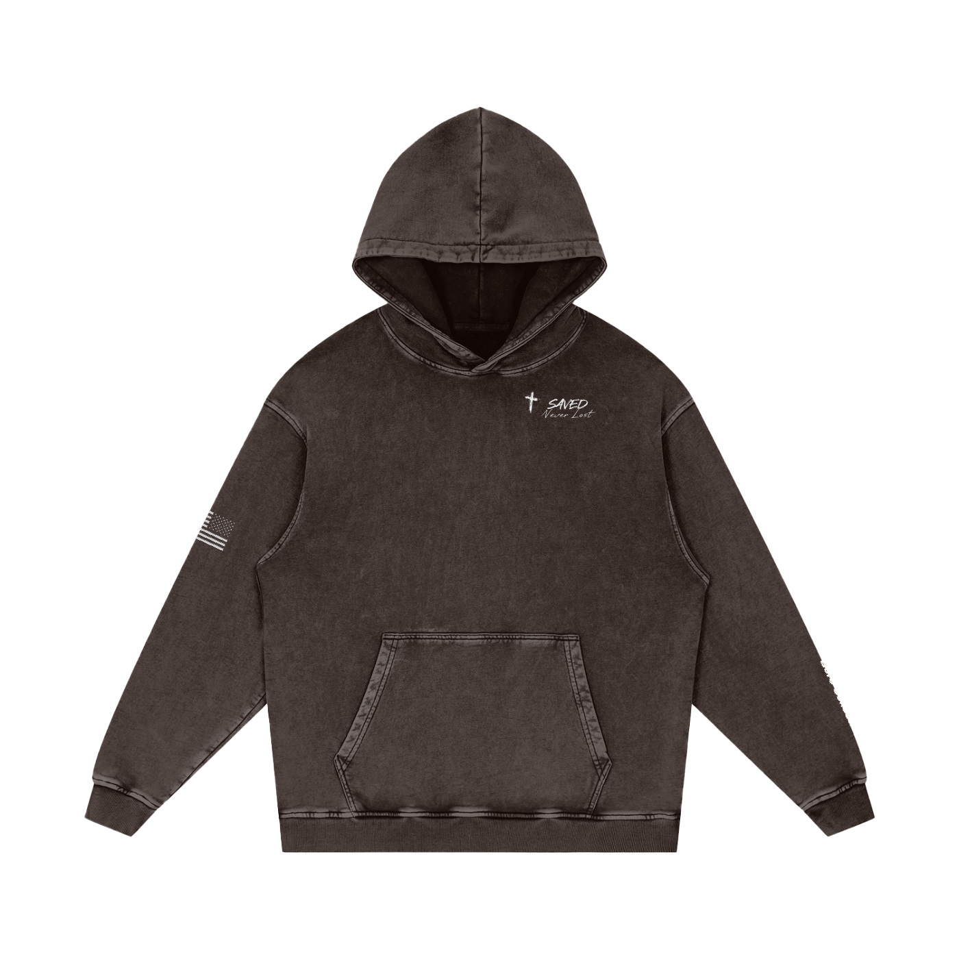 925 in the 615 - Snow Washed Loose Cotton Hoodie