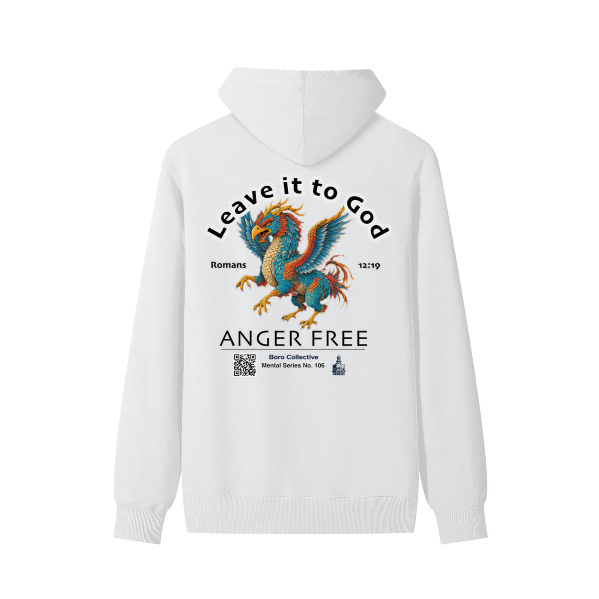 Anger Free - Light Classic Unisex Cotton Hoodie