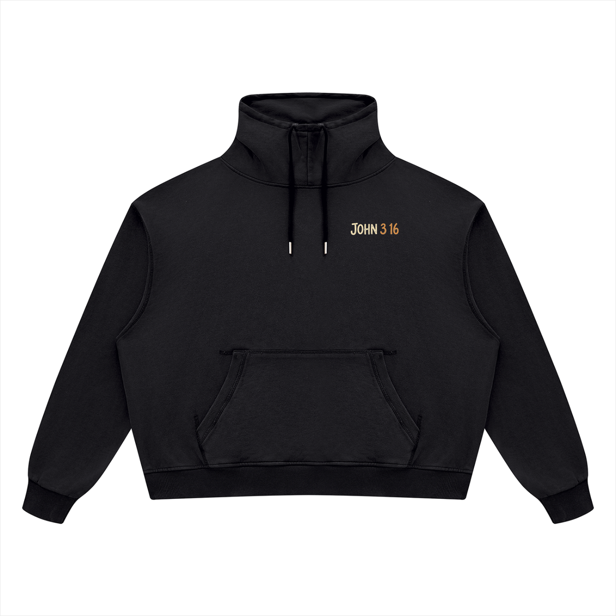 Saved and Never Lost - Unisex Vintage Wash Boxy Hoodie