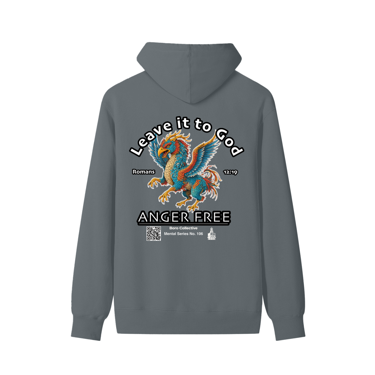 Anger Free - Dark Classic Unisex Cotton Hoodie