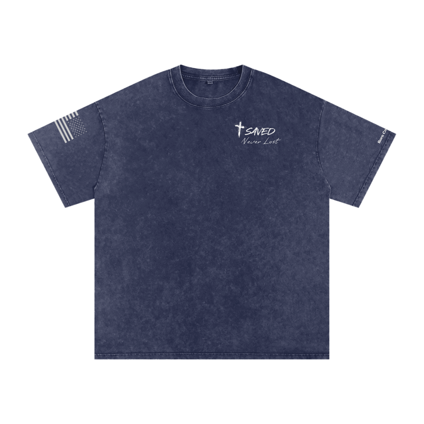 925 in the 615 - Snow Washed Oversized Cotton T-Shirt