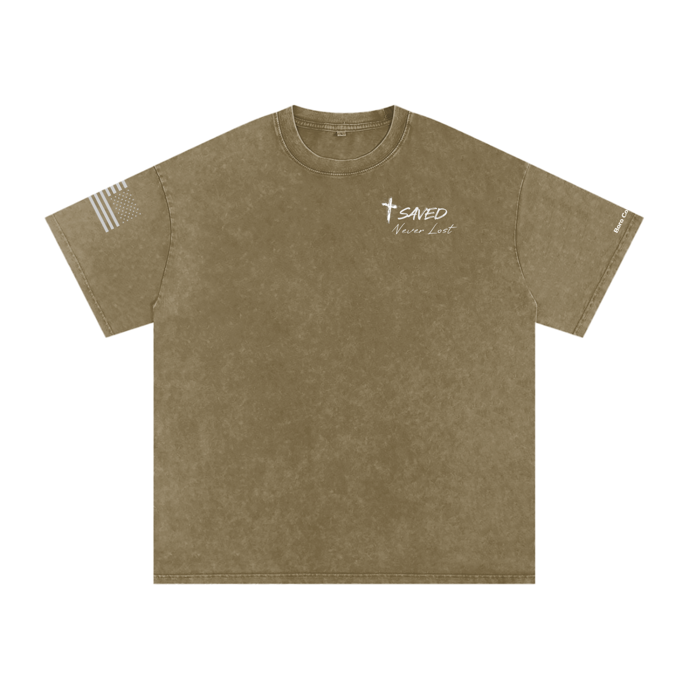 925 in the 615 - Snow Washed Oversized Cotton T-Shirt