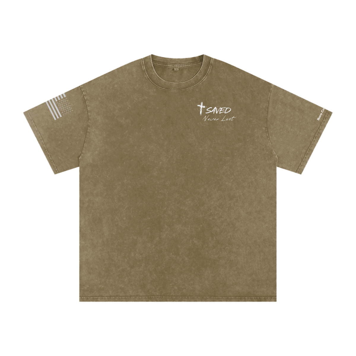 925 in the 615 - Snow Washed Oversized Cotton T-Shirt