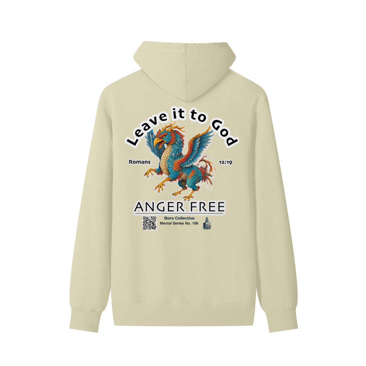 Anger Free - Light Classic Unisex Cotton Hoodie