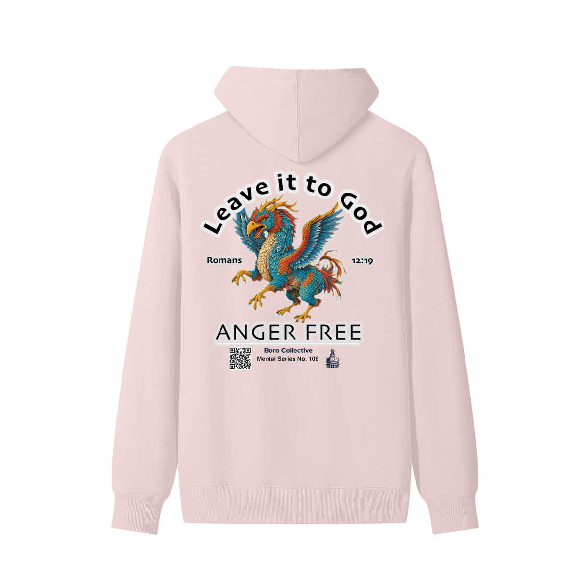 Anger Free - Light Classic Unisex Cotton Hoodie