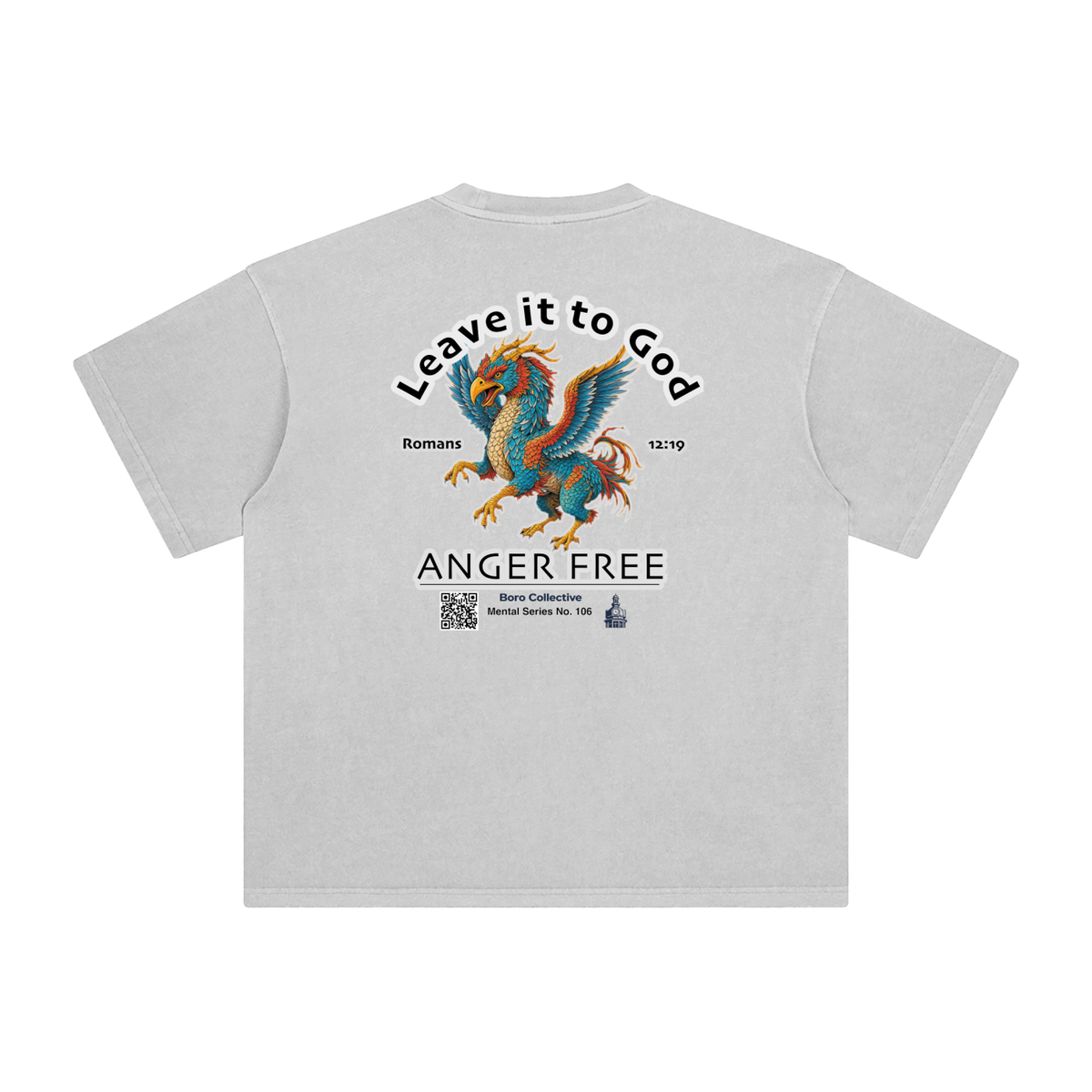 Anger Free - Light Enzyme Washed T-Shirt