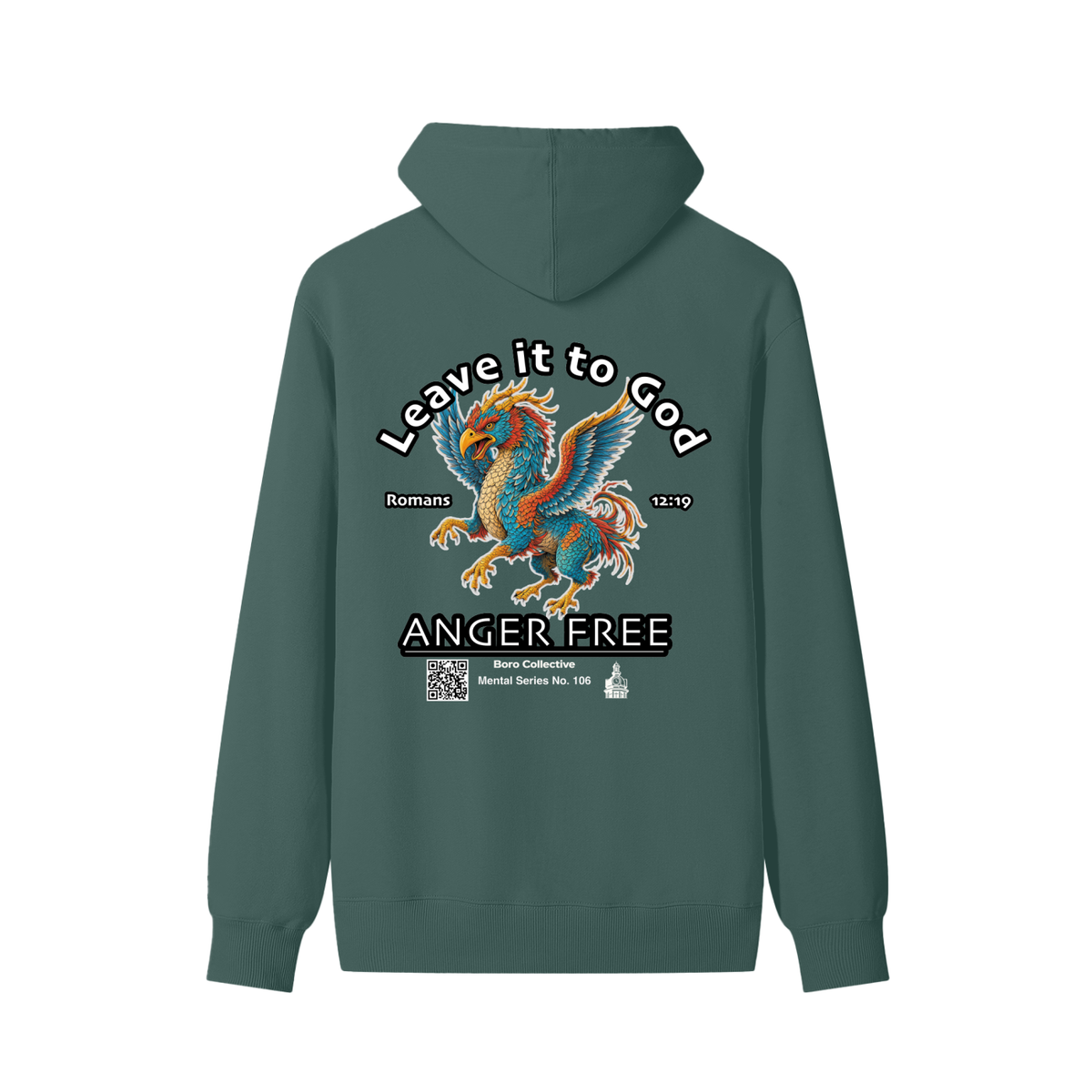 Anger Free - Dark Classic Unisex Cotton Hoodie