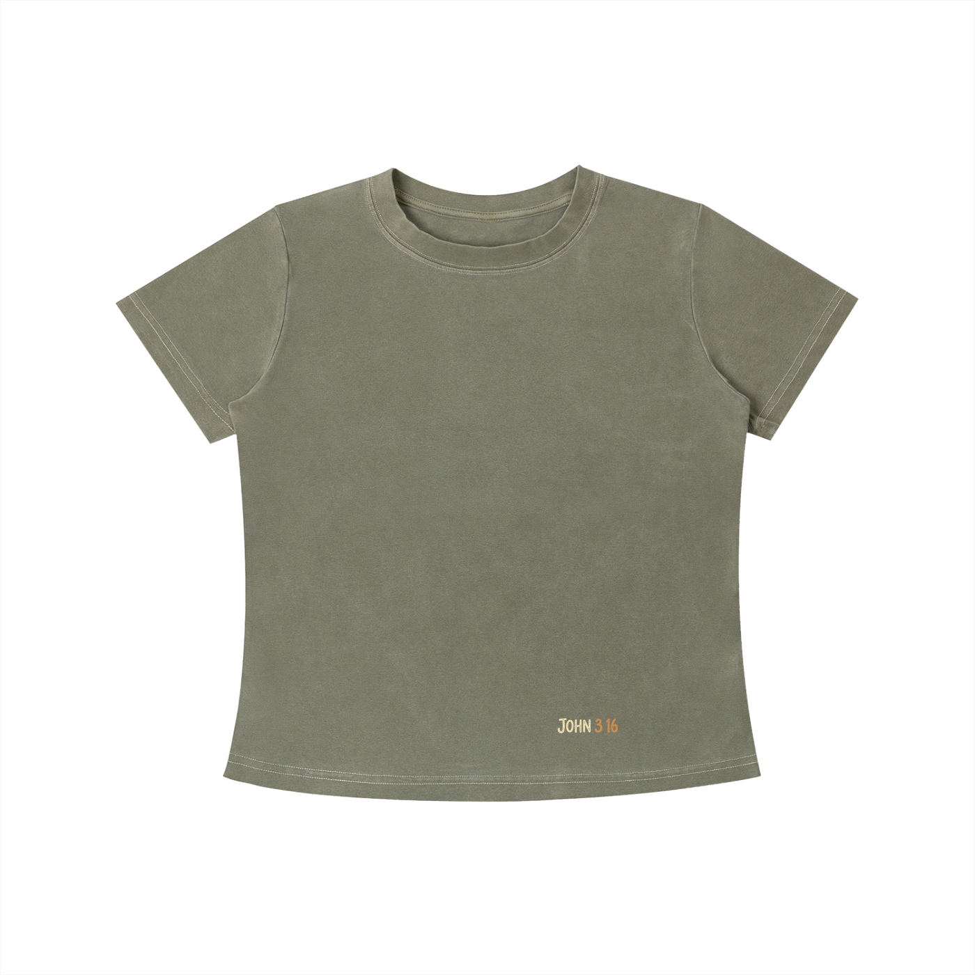 Saved and Never Lost - Vintage Wash Slim Fit T-shirt