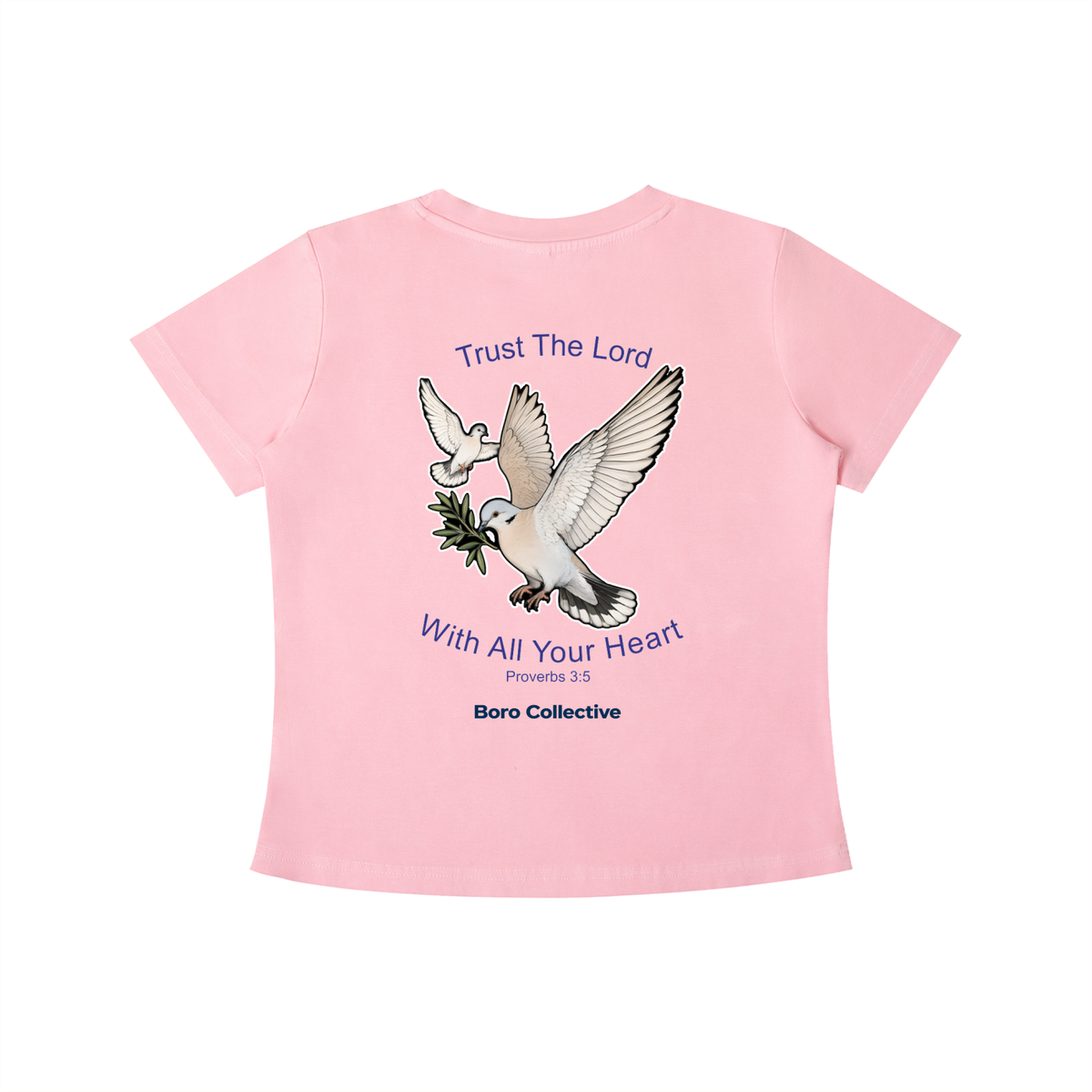 Trust The Lord - Women's Light Vintage Wash Slim Fit T-shirt